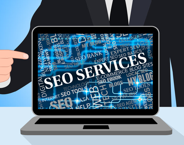 Seo Services означает поисковые системы и помощь
 