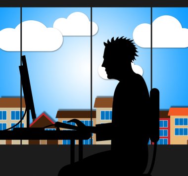 Office bilgisayar teknoloji erkekler ve Pc anlamına gelir