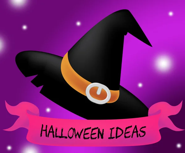 Ideas de Halloween significa truco o trato y otoño —  Fotos de Stock