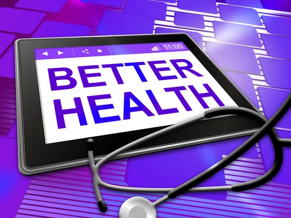 Betere gezondheid geeft aan preventieve geneeskunde en beste — Stockfoto