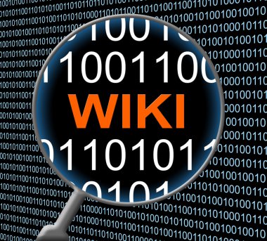 Online wiki Web sitesi ve yanıtları gösterir