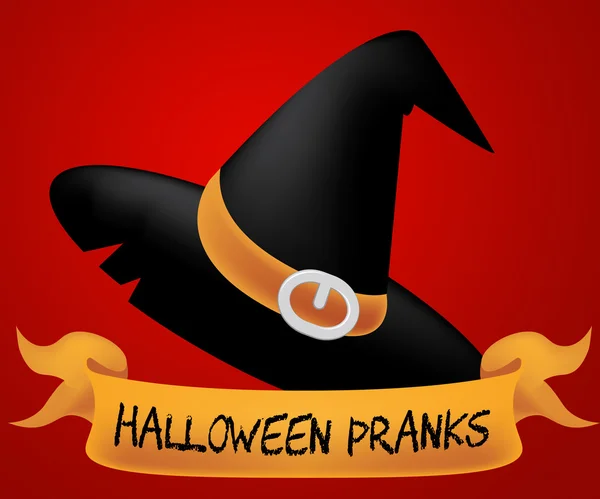 Halloween Pranks Representa Truque Ou Tratar Ilustração 3D — Fotografia de Stock