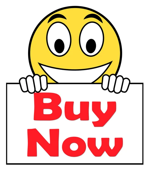 Comprar ahora en muestra de signos de compra y compras en línea —  Fotos de Stock
