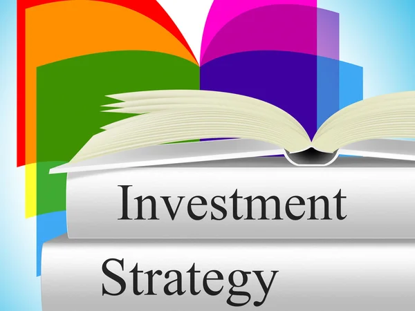 Estrategia Inversión Indica Innovación Inversor y Planificación — Foto de Stock