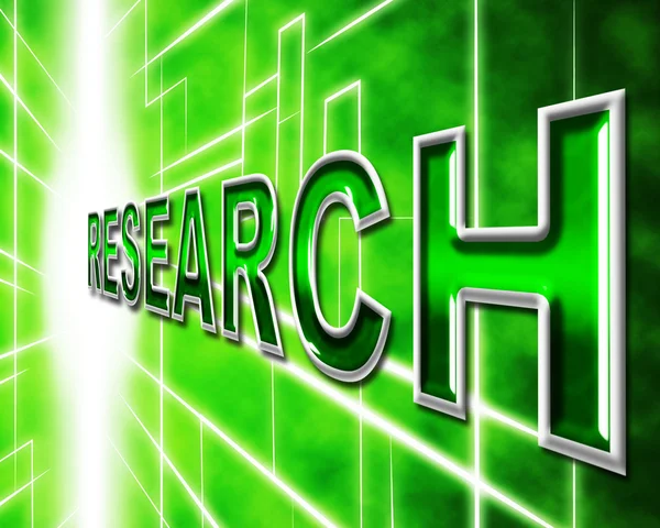 Research Online Means World Wide Web And Analyse — Stock Photo, Image