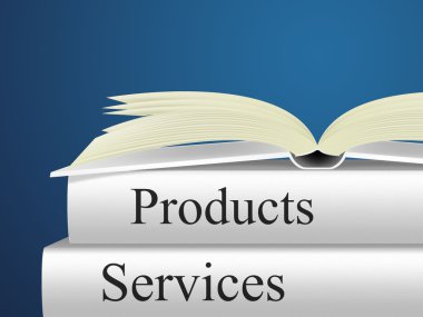 Dükkanı kurgu ve satın alma hizmetleri kitap gösterir