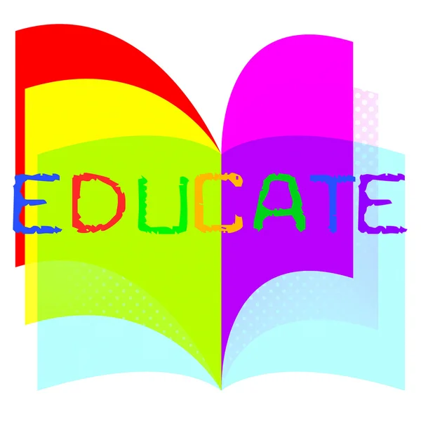 Educate Education Indicates Study Learn And Training — Stock Photo, Image