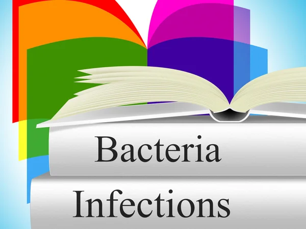 Infection Bacteria Shows Health Care And Cell — Stock Photo, Image