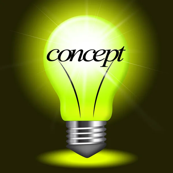 Concept Concepts Indicates Notion Think And Theory — Stock Photo, Image