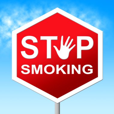 durdurmak sigara demektir uyarı işareti ve tehlike