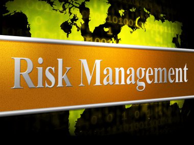 Management Risk Indicates Unsafe Authority And Head clipart