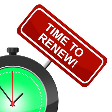Time To Renew Shows Fix Up And Modernize clipart