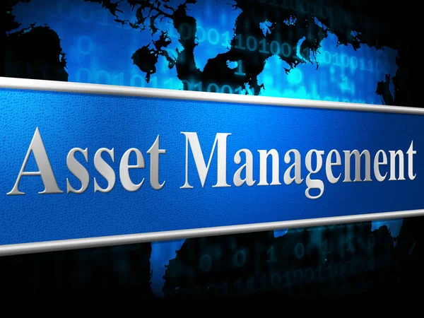 Asset Management significa Business Assets and Administration — Foto Stock