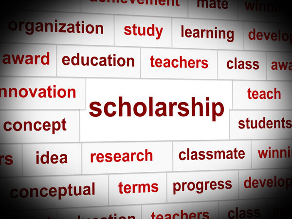 Scholarship Education Indicates Educating Train And Development