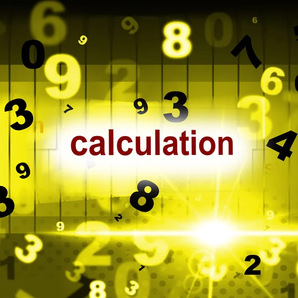 Contando la matematica indica uno due tre e aritmetica — Foto Stock