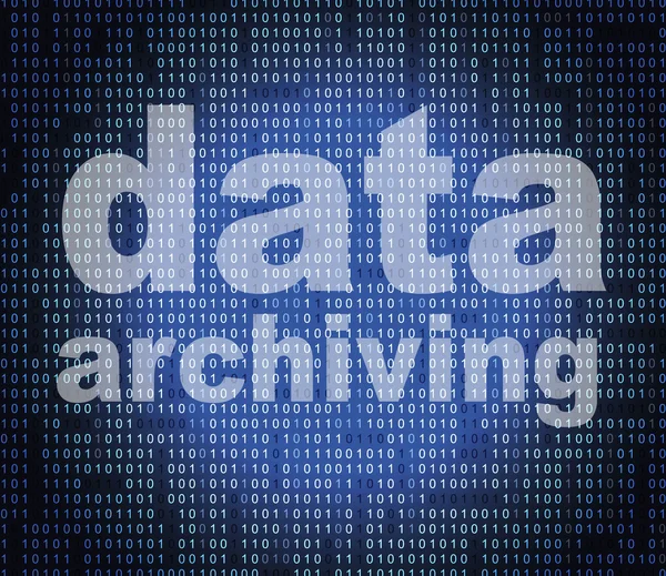 Data Archiving Means Catalog Catalogue And Bytes — Stock Photo, Image