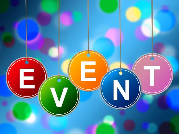 Event Events Indicates Functions Experiences And Ceremonies — Stock Photo, Image