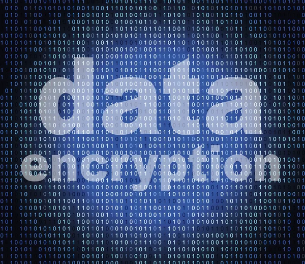 Шифрование данных представляет собой криптографию Защита и вход — стоковое фото