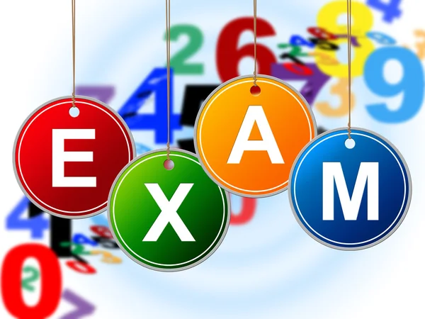 Examens pour enfants Examens Examens Enfance et enfants — Photo