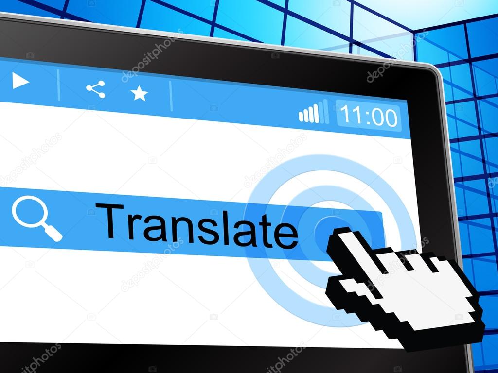 Translate Online Indicates Convert To English And Language
