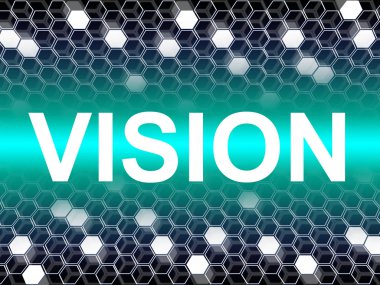 Vizyon Word planlama tahmin ve hedefleri temsil eder