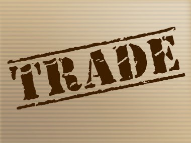 E-ticaret ticaret ve alış ticaret damga temsil eder