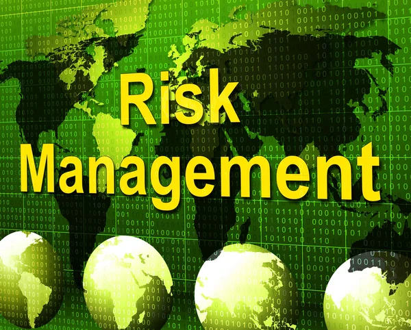 Risk Management Means Authority Manager And Administration — Stock Photo, Image