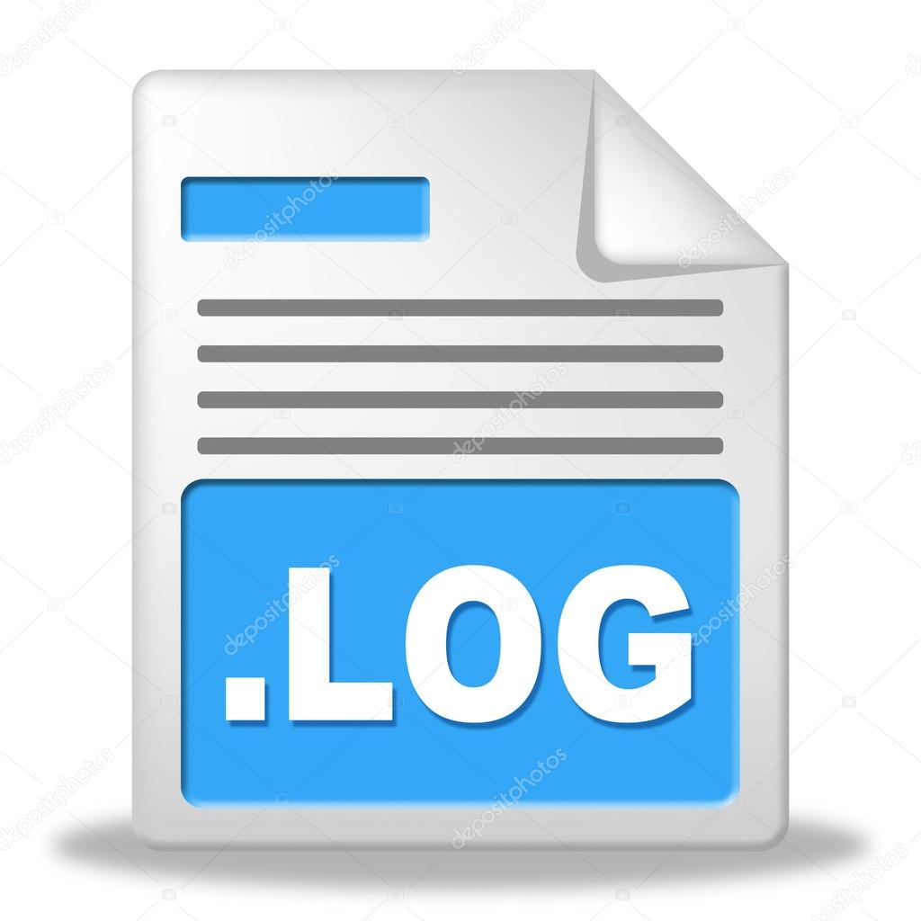 Log File Represents Organized Logbook And Organize