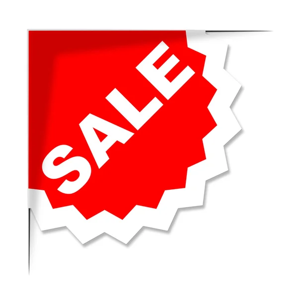 Sale Label Represents Clearance Savings And Sales — Stock Photo, Image