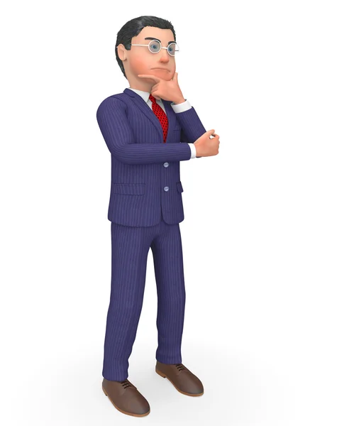 3d Businessman Leaning On The Number One Stock Photo, Picture and Royalty  Free Image. Image 18148396.