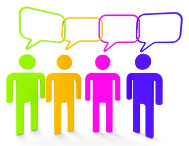 Görünümü ve inanç anlamına gelir noktası konuşan insanlar