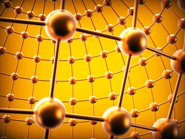 Global iletişim ve arka plan küreler ağ temsil eder