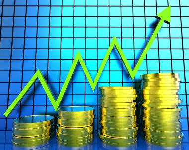 Nakit grafik anlamına gelir mali rapor ve önceden artırmak