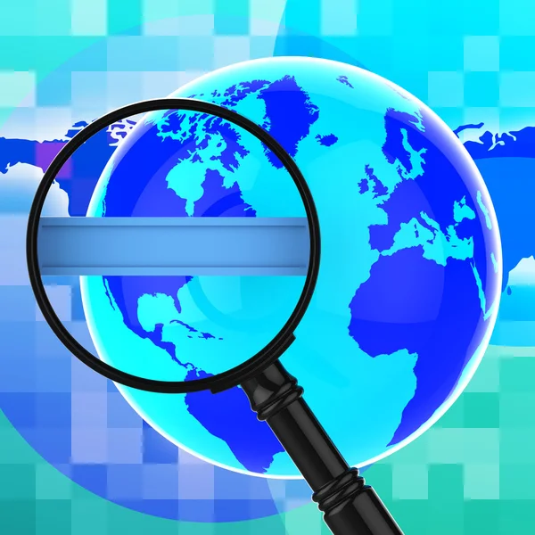 Zoeken Internet middelen World Wide Web en analyse — Stockfoto