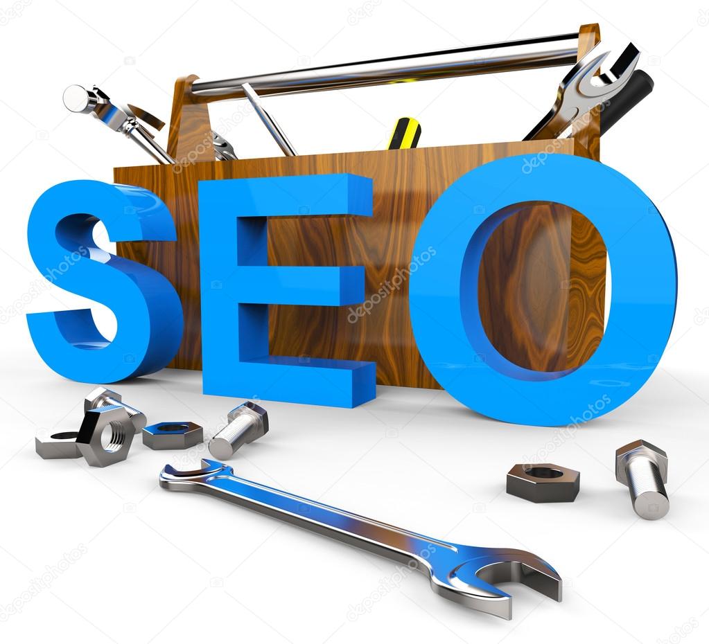 Search Engine Optimization Shows Gathering Data And Advertising