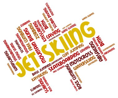 Jet Kayak kişisel su tekne ve kelime anlamına gelir