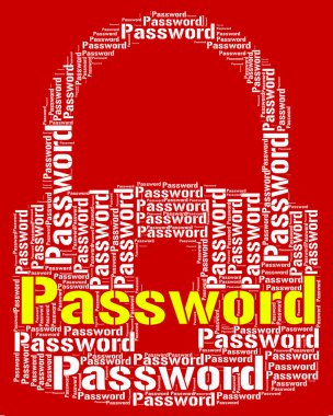 Şifre kilit anlamına gelir günlük Ins ve erişim