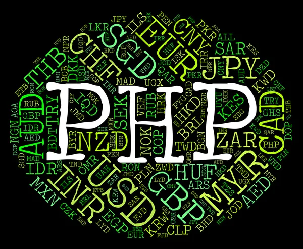 Forex ticaret ve Broker PHP para birimini gösterir