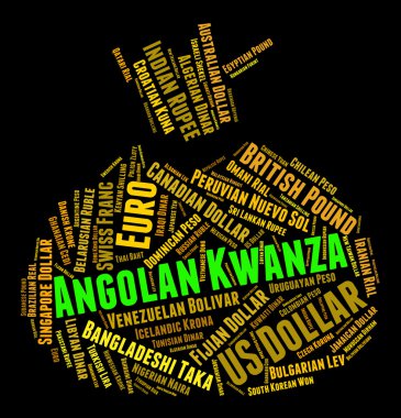 Döviz kuru ve para Angola Kwanza gösterir