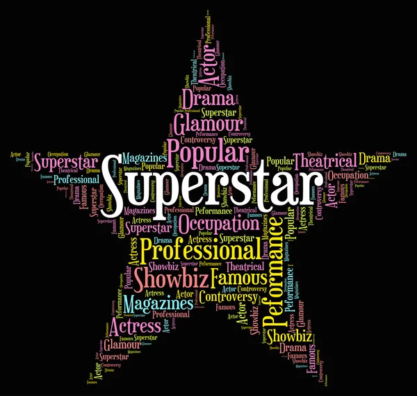 4 letter word for superstar