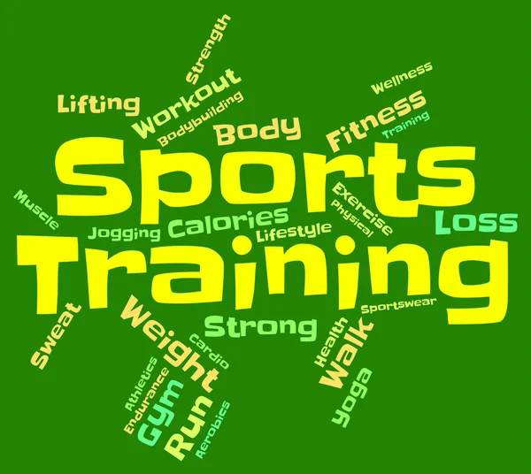 Sports training collage Stock Photos, Royalty Free Sports training