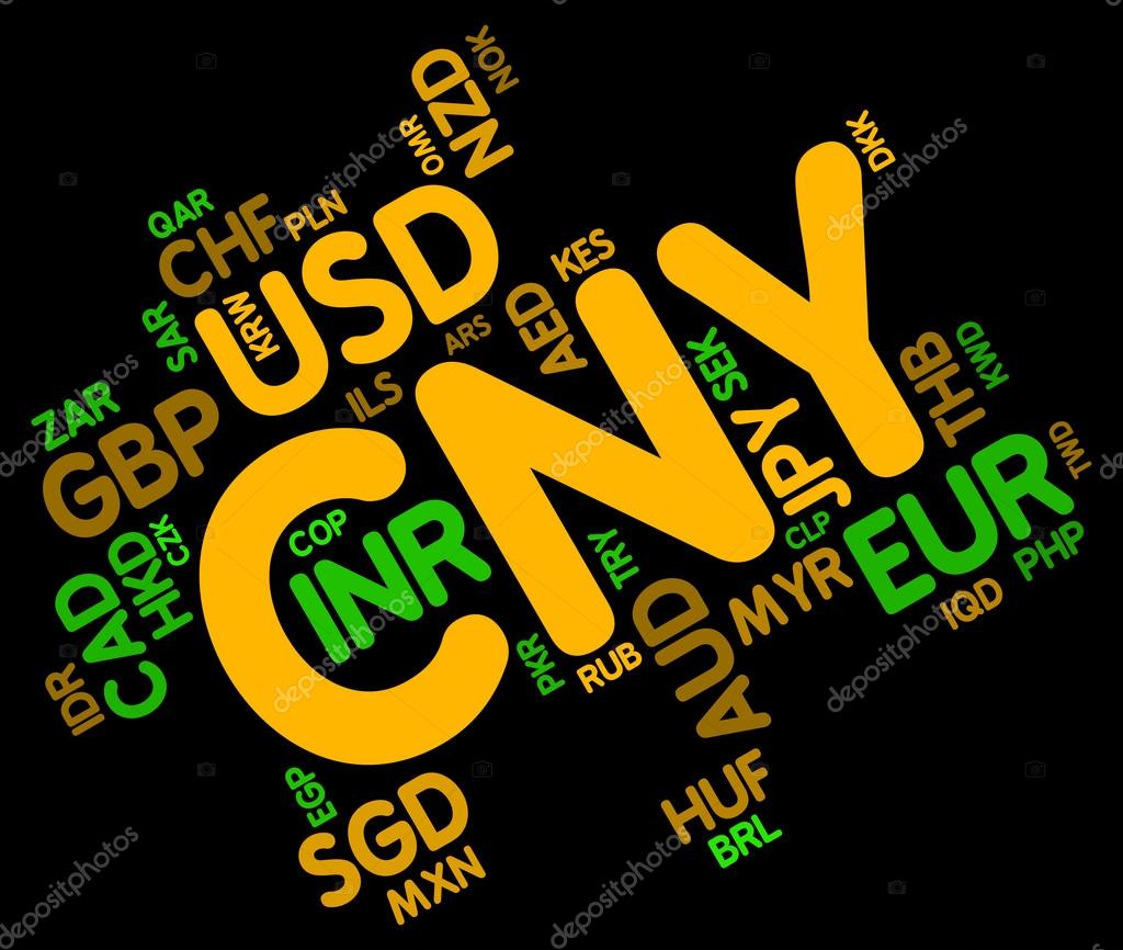 Cny Currency Means Forex Trading And China Stock Photo - 