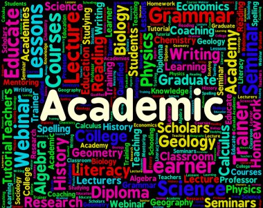 Akademik kelime temsil Askeri Akademisi ve kurumları