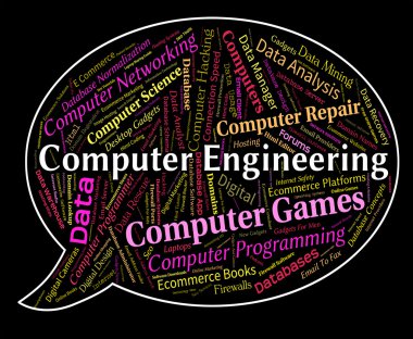 Bilgisayar bağlantısı ve Internet bilgisayar mühendisliği gösterir