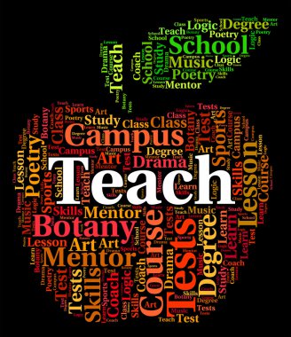 Word vermek dersler ve Koç belirtir öğretmek