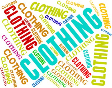 Gömlek kelime ve moda giyim Word belirtir