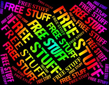 Free Stuff Indicates With Our Compliments And Buy clipart