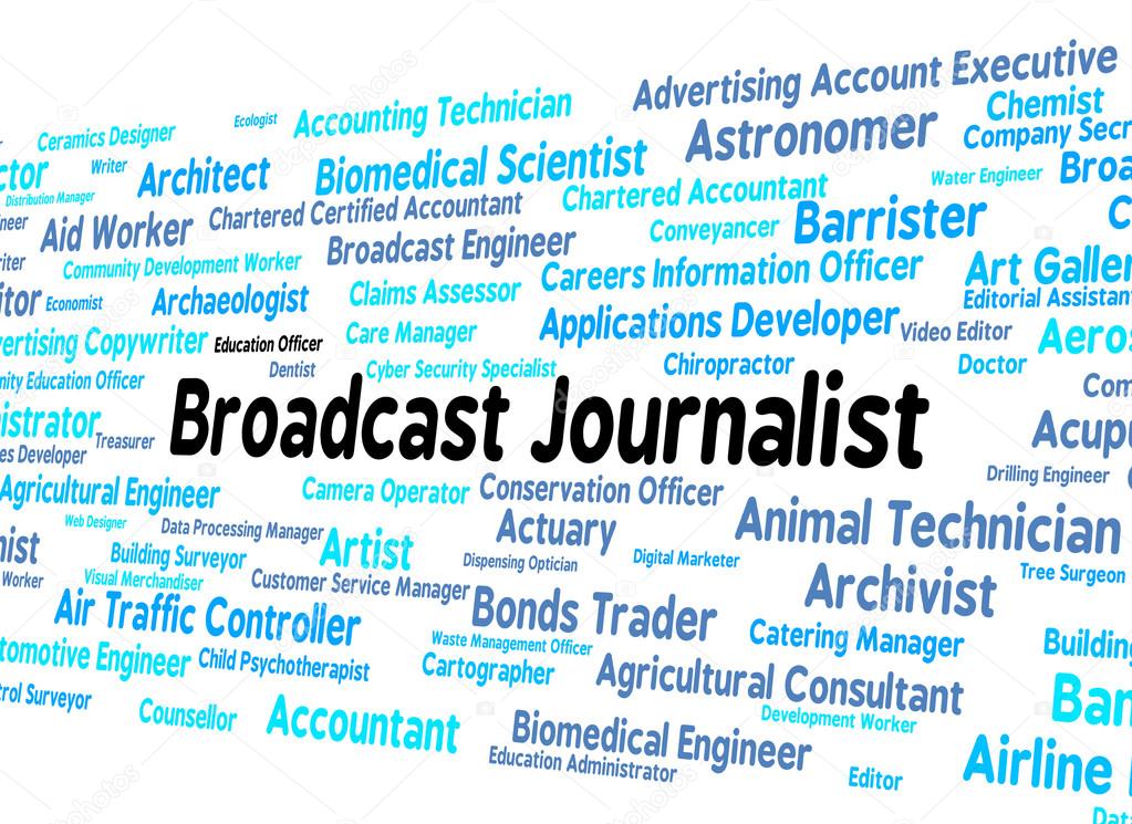 Broadcast Journalist Represents Lobby Correspondent And Broadcas