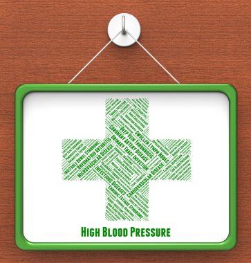 High Blood Pressure Means Poor Health And Afflictions clipart
