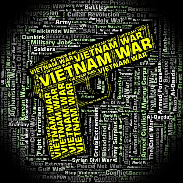 Vietnam War Represents North Vietnamese Army And Combat — ストック写真